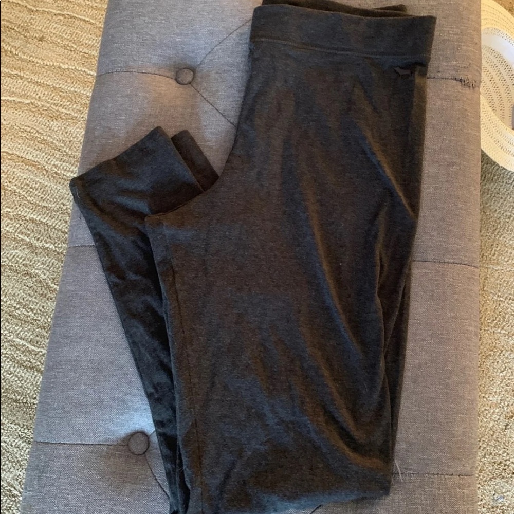PINK Gray leggings